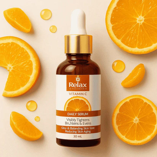 Relax Vitamin C Daily Serum – Brightening & Anti-Aging Face Serum (30 ml)