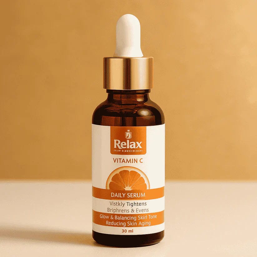Relax Vitamin C Daily Serum – Brightening & Anti-Aging Face Serum (30 ml)
