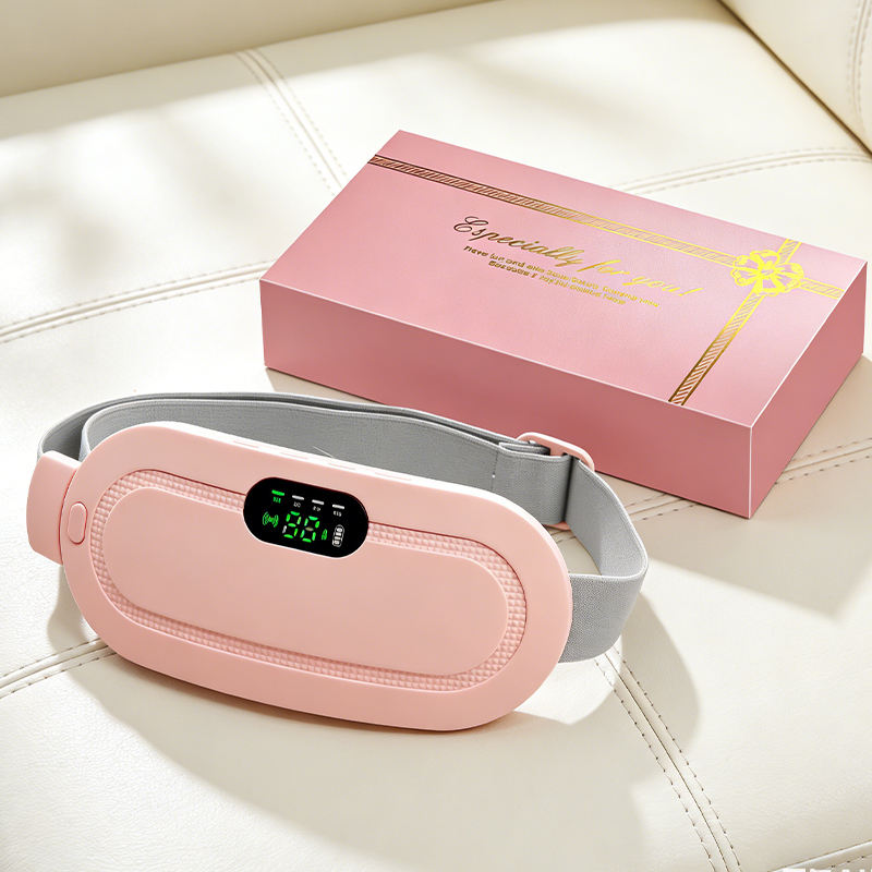 Smart Heating Waist Belt With LED Display | Rechargeable Pain Relief Massager