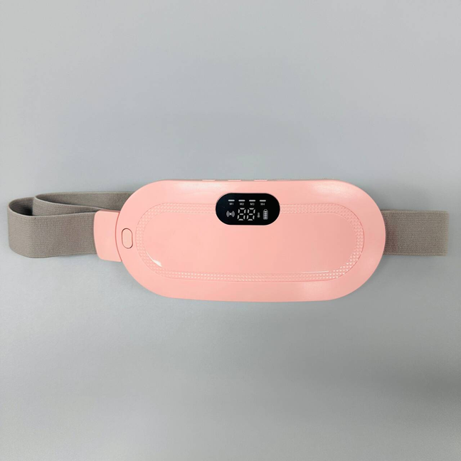 Smart Heating Waist Belt With LED Display | Rechargeable Pain Relief Massager