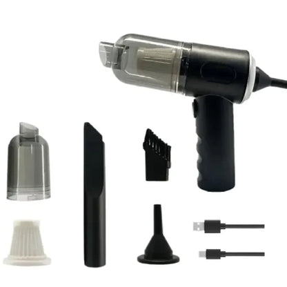 3-In-1 Portable Car Vacuum Cleaner – High Power Handheld Wireless Vacuum for Car, Home & Office