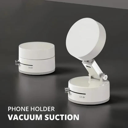 Vacuum Suction Phone Holder – Ultra-Strong Grip & 360° Rotatable & Foldable