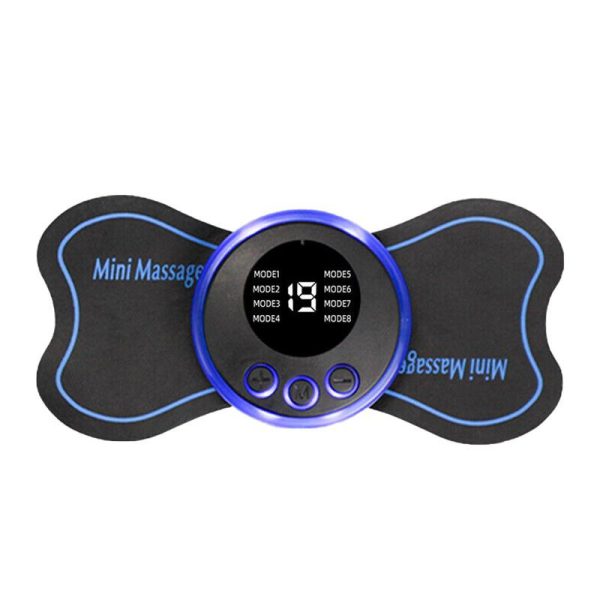EMS Butterfly Smart Muscle Massager – 8 Modes Portable Pain Relief Device